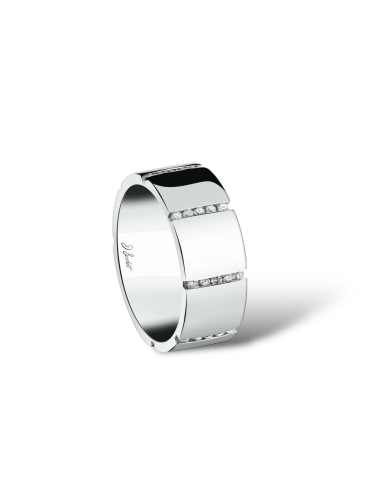 Wide Diamond Ring for Women - D.Bachet Joaillier