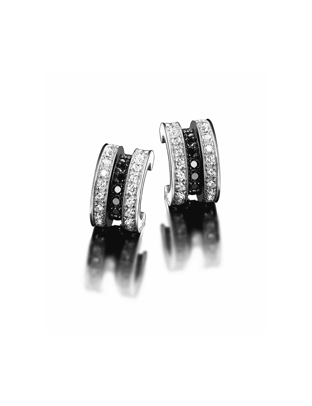 Boucles d'oreilles Modernes en Or et Diamants pour Femme  